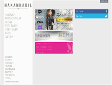 Tablet Screenshot of hakankabil.net